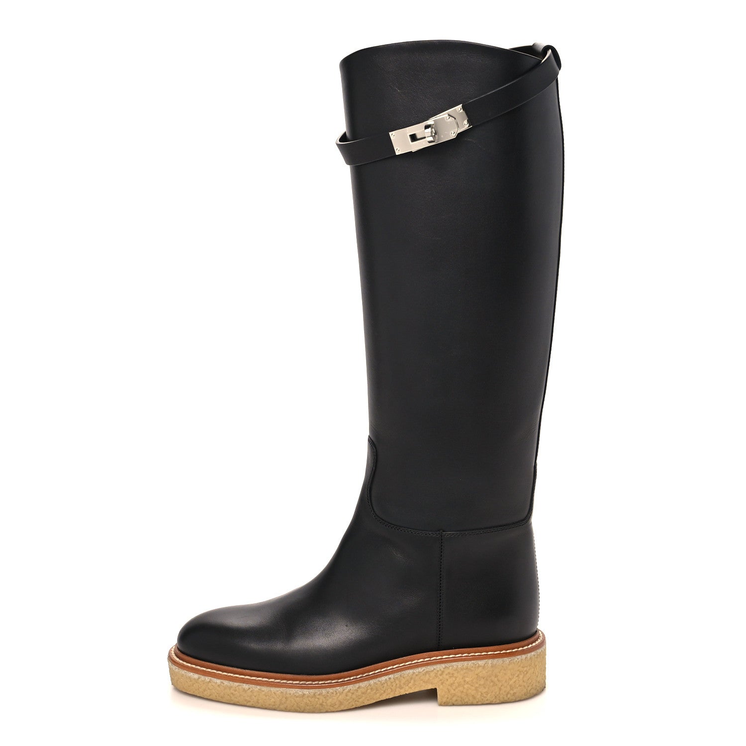 Calfskin Honey Boots 36 Black