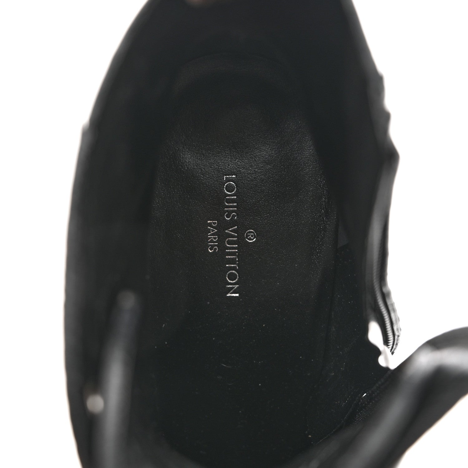 Glazed Calfskin Monogram Star Trail Ankle Boots 39 Black