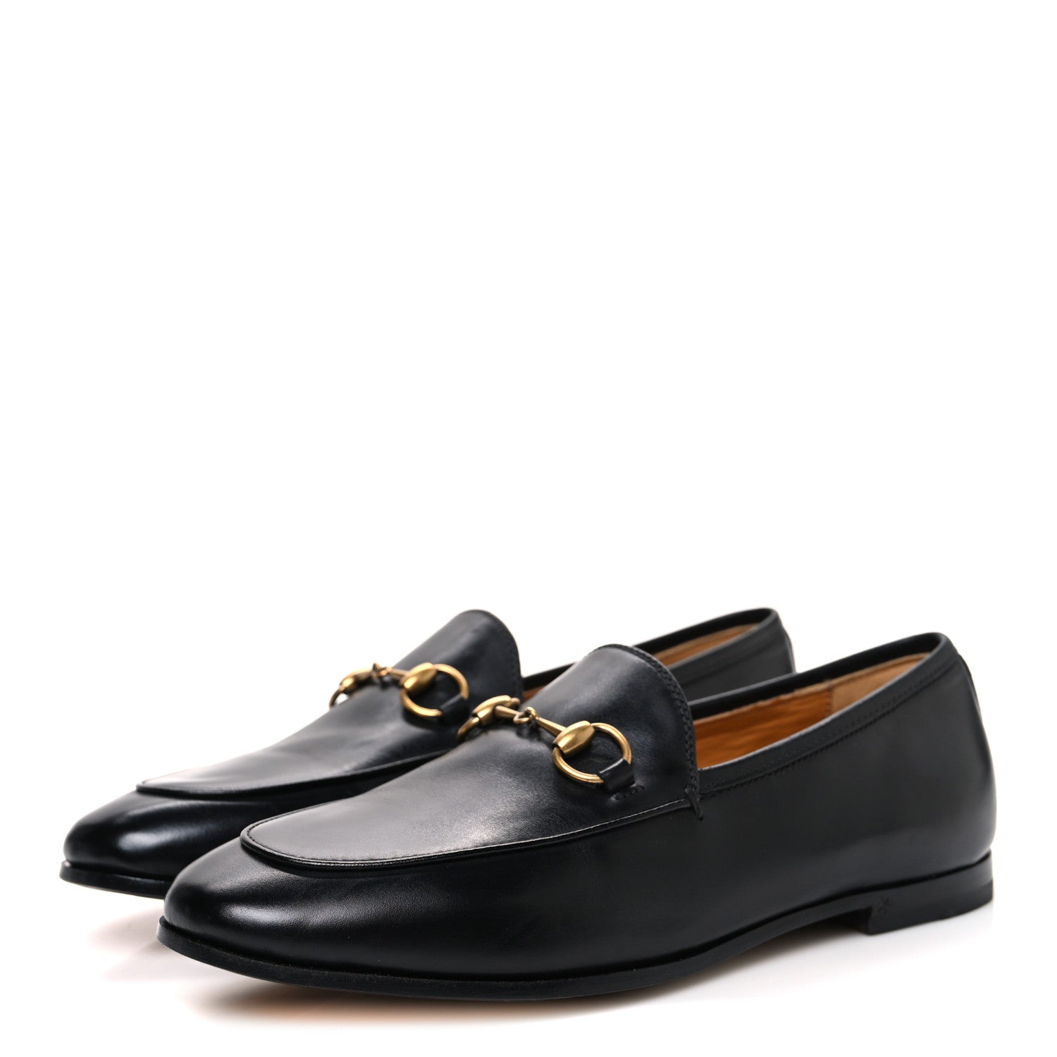 Calfskin Womens Jordaan Loafers 35.5 Black