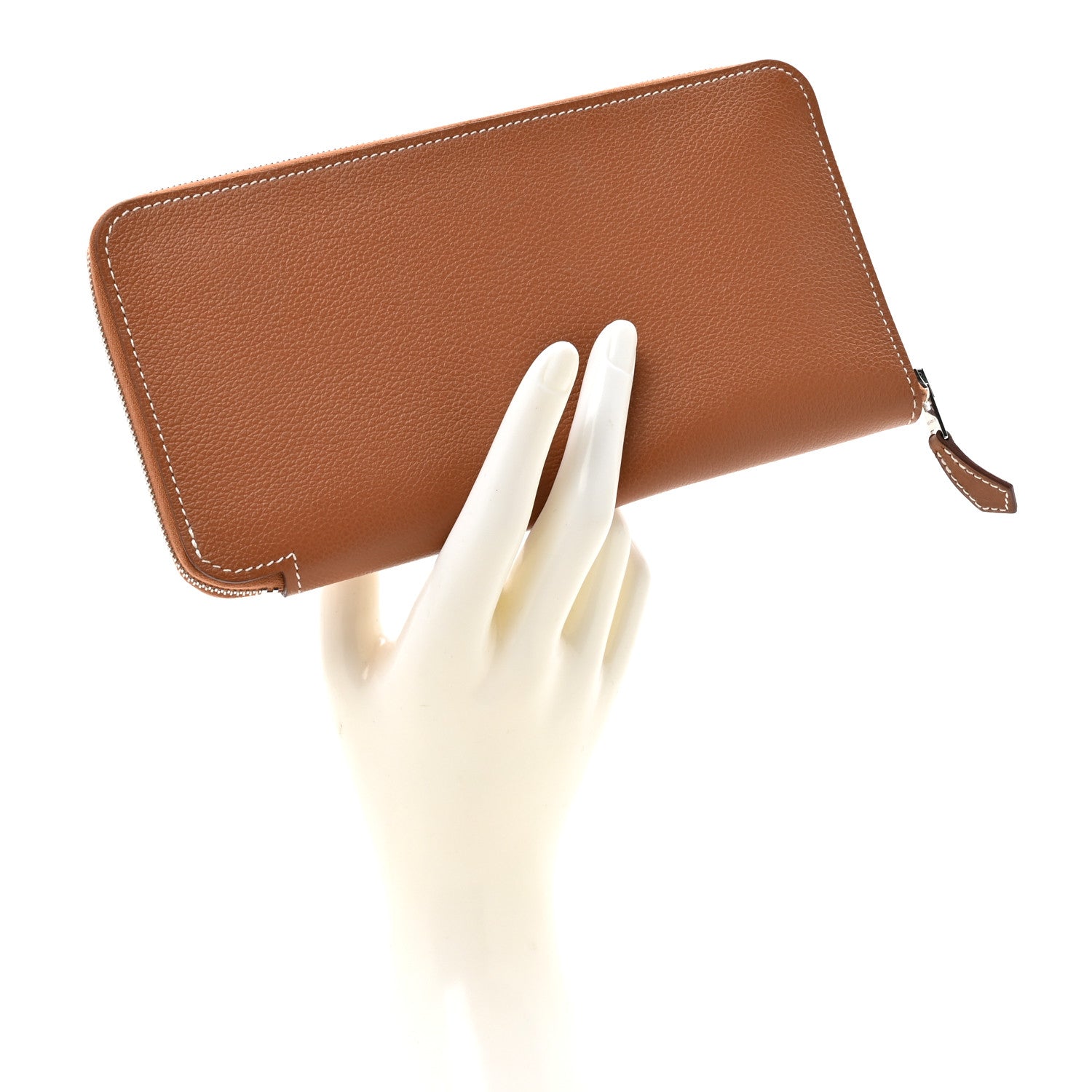 Evercolor Barenia Silk'In Wallet Gold
