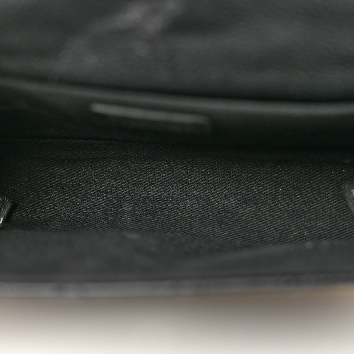 Grained Calfskin Quilted 2.55 Reissue Flap Belt Bag Clutch Black