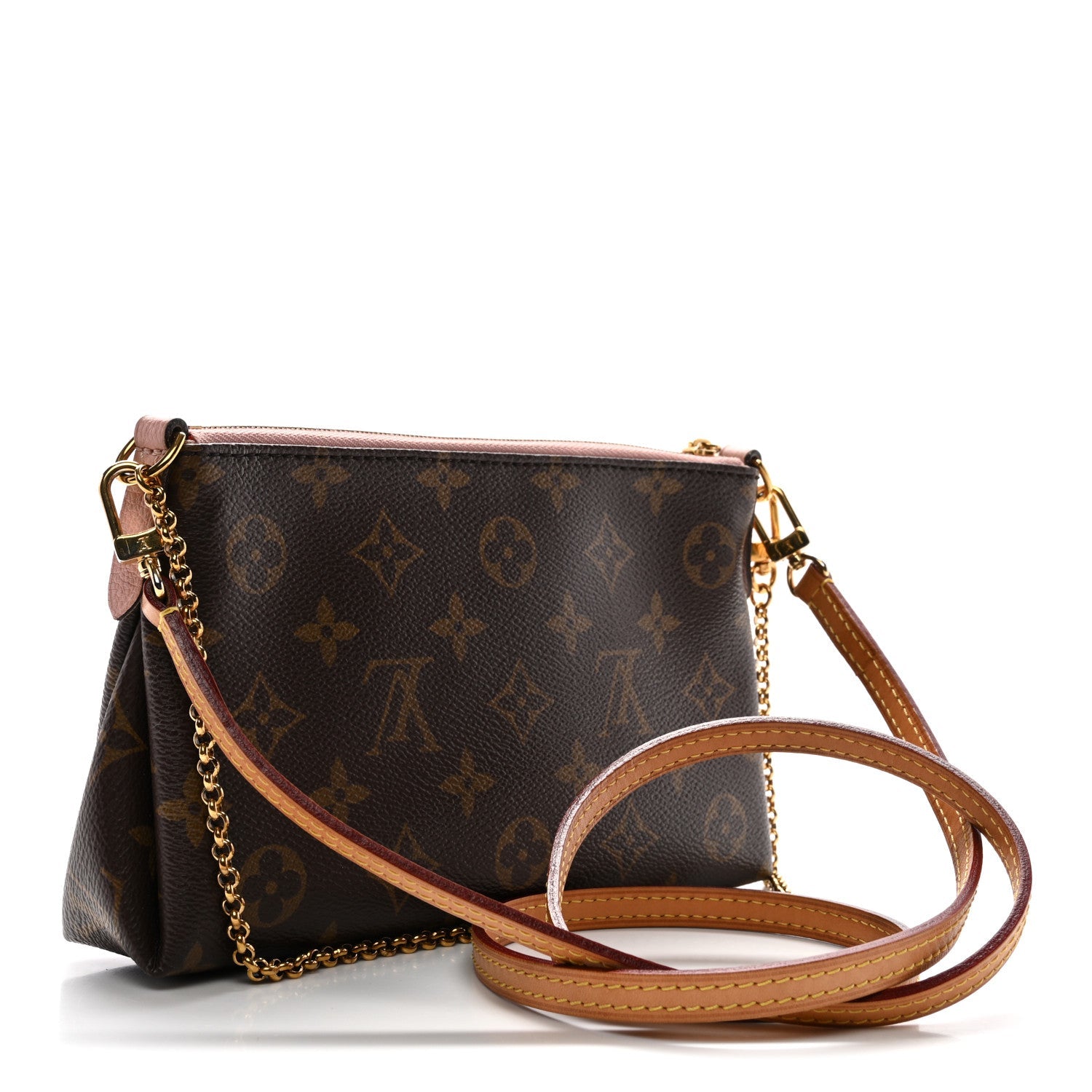 Monogram Pallas Clutch Rose Poudre