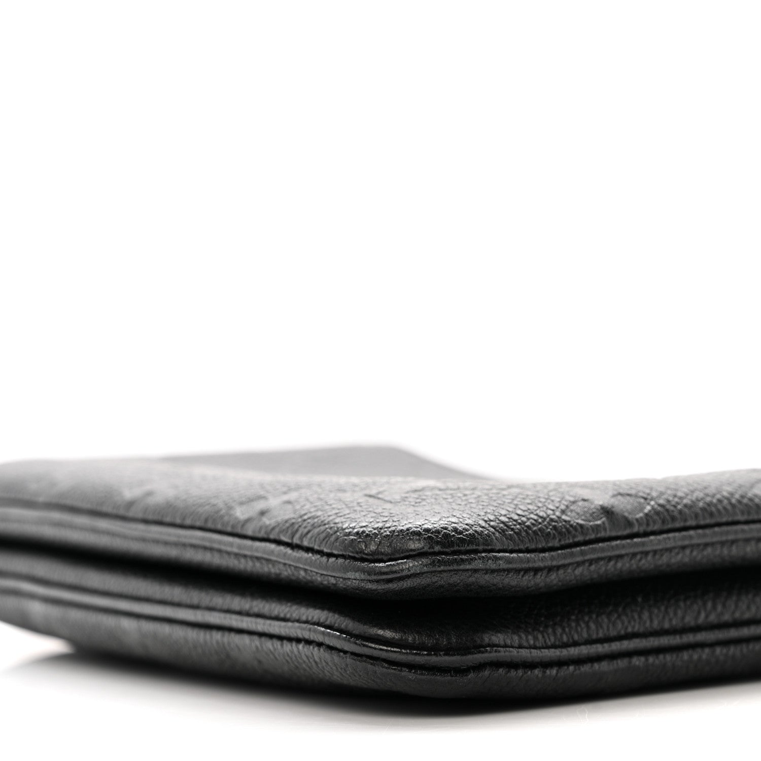 Empreinte Double Zip Pochette Black