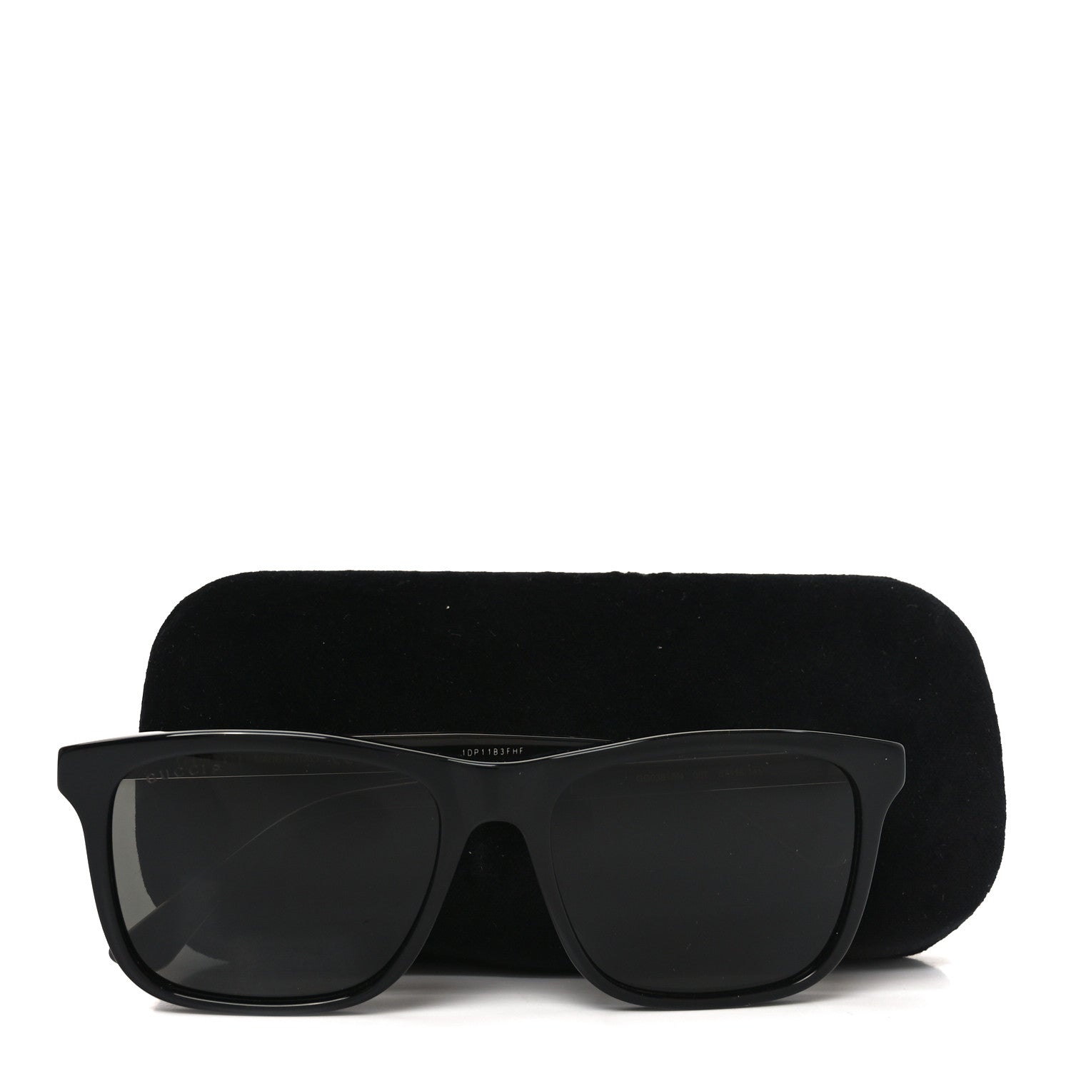 Acetate Frame Sunglasses GG0381SN Black
