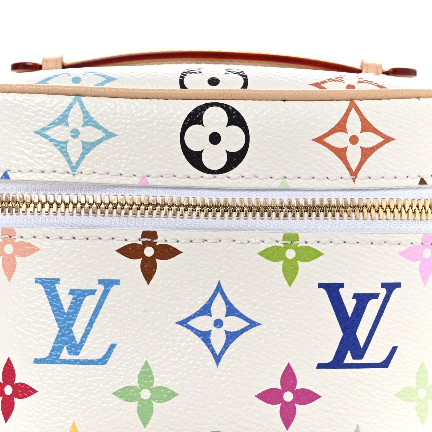 LV X TM Monogram Multicolor Nice Mini White