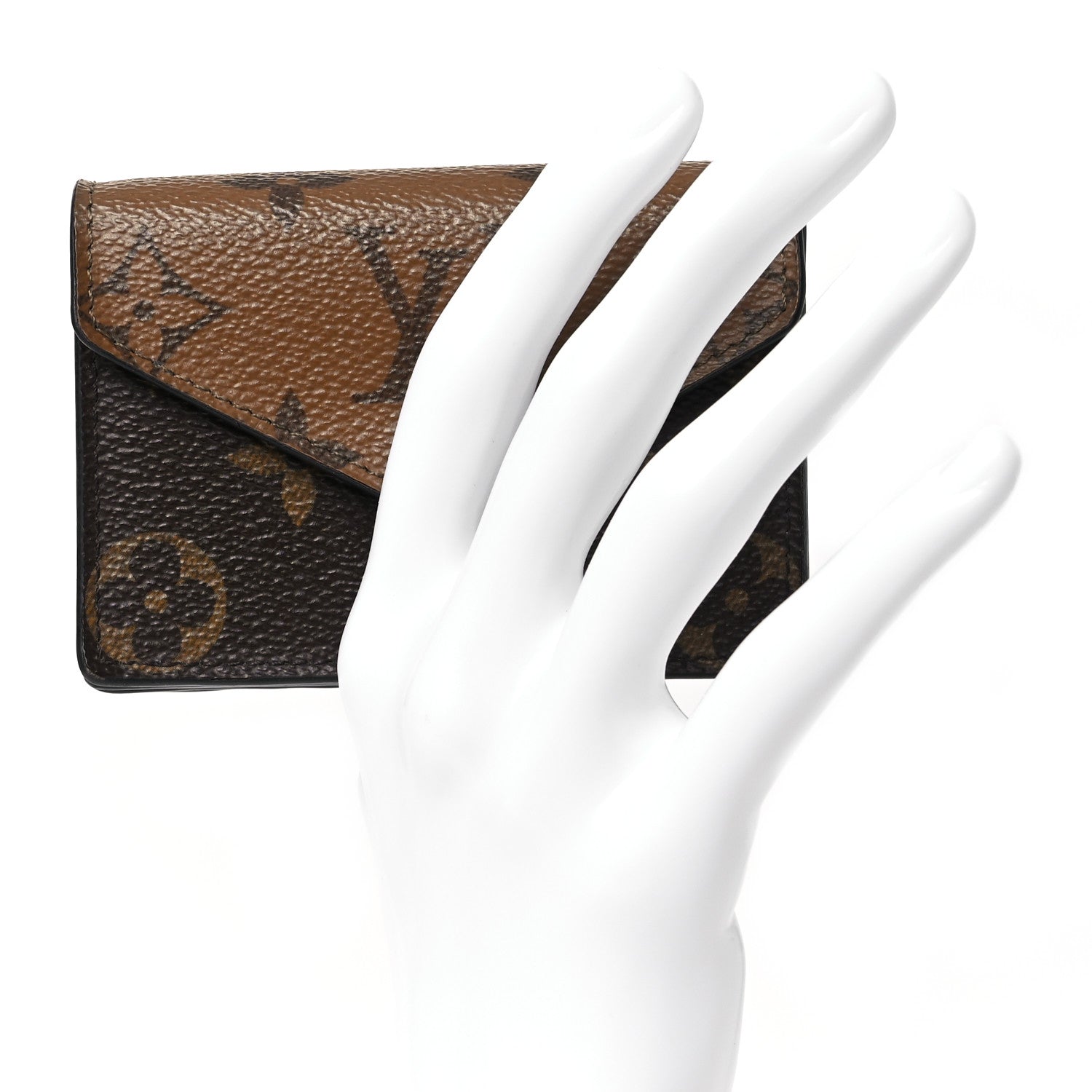 Reverse Monogram Vendome Card Holder