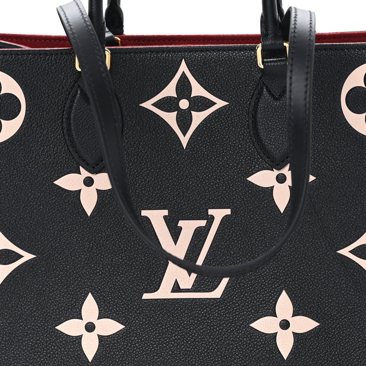 Empreinte Monogram Giant Onthego MM Black Beige