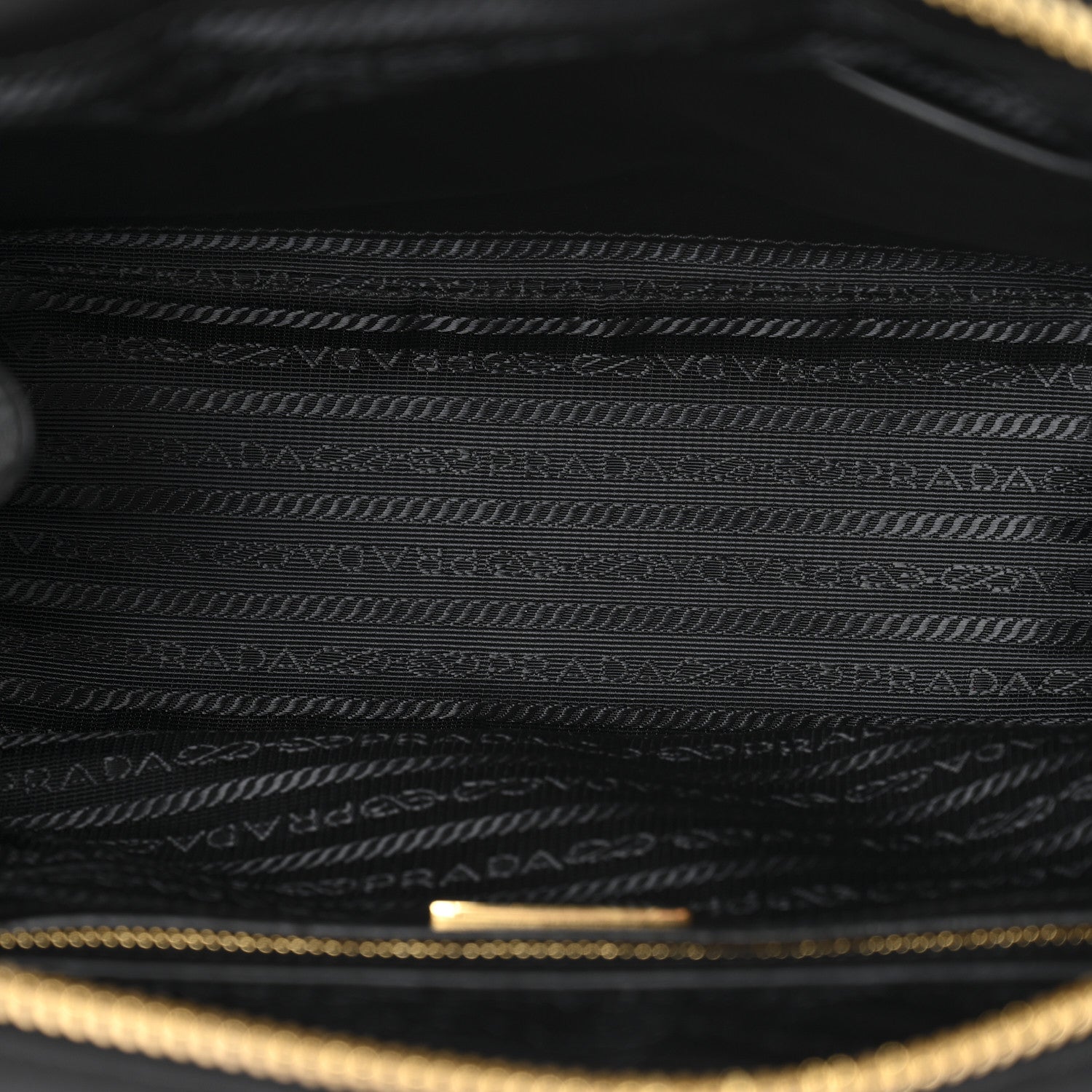Re-Nylon Saffiano Medium Re-Edition 1978 Two Handle Bag Black