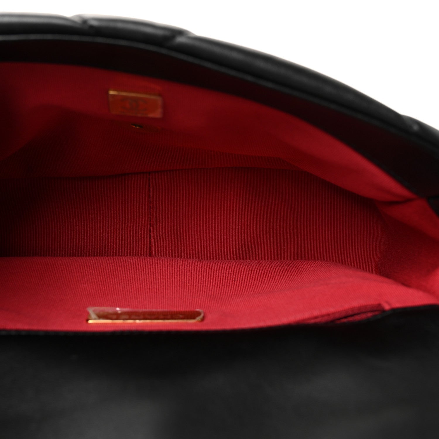 Lambskin Quilted Medium Chanel 19 Flap Black