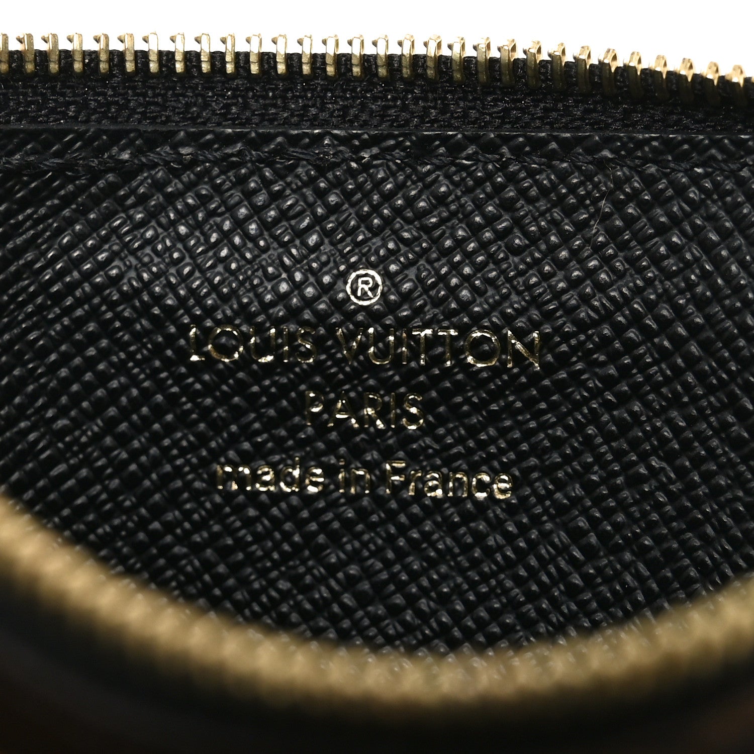 Reverse Monogram Recto Verso Card Holder Brown