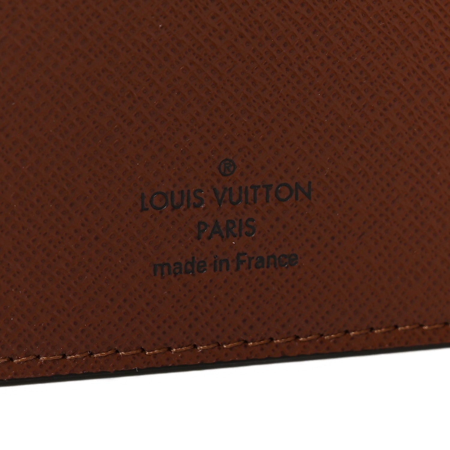 Monogram Desk Agenda Cover