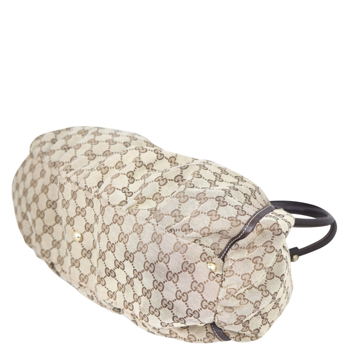 Gucci GG Canvas D-Ring Shoulder Bag