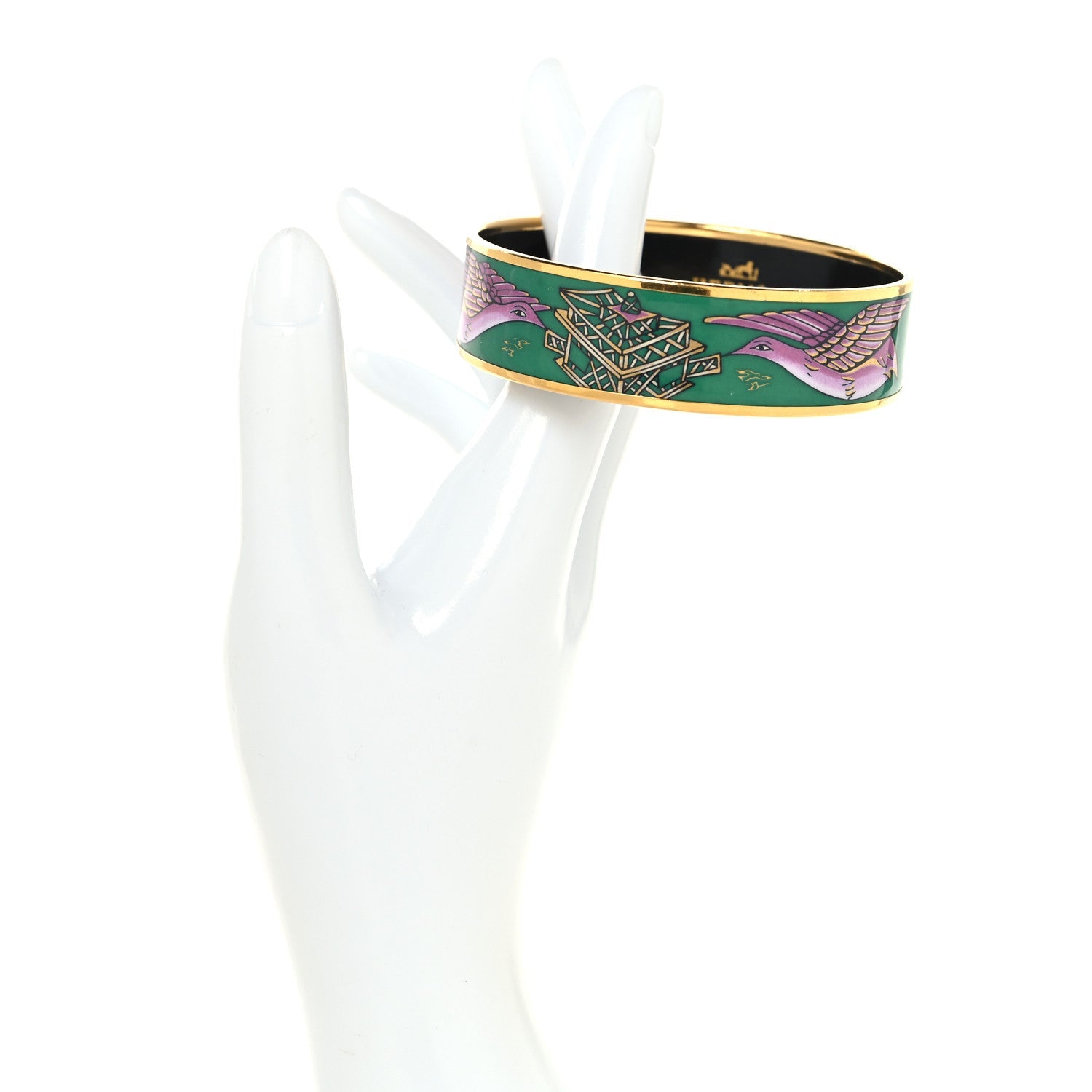 Enamel Printed Wide Bracelet 70
