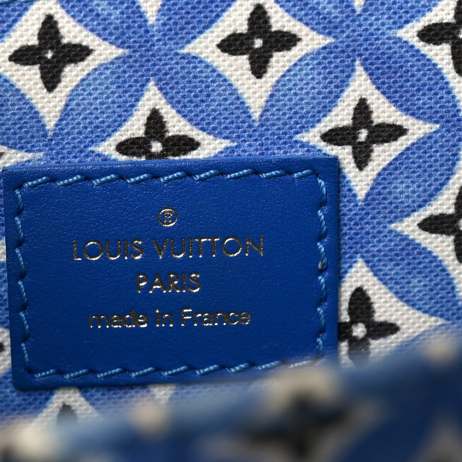 Monogram Giant By The Pool Pochette Metis MM Blue