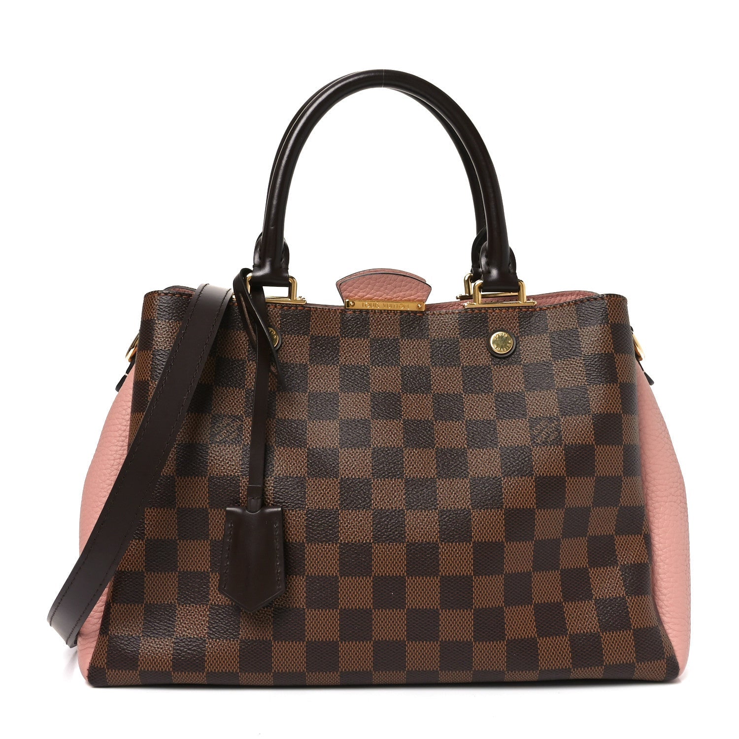 Damier Ebene Cuir Taurillon Brittany Magnolia