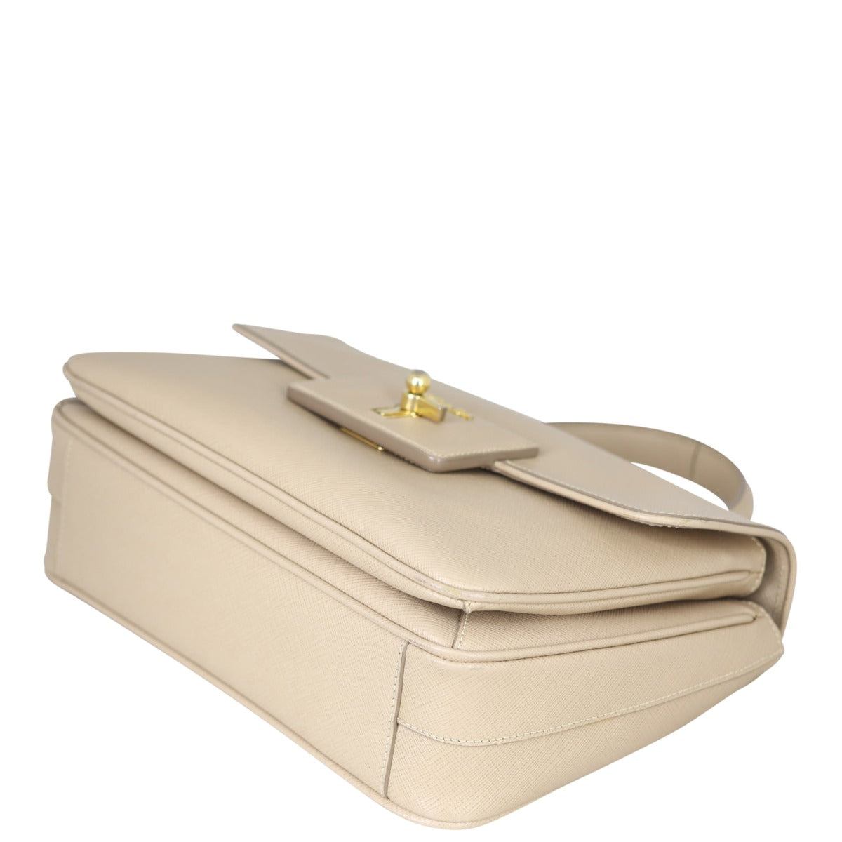 Prada Saffiano Top Handle Crossbody Satchel