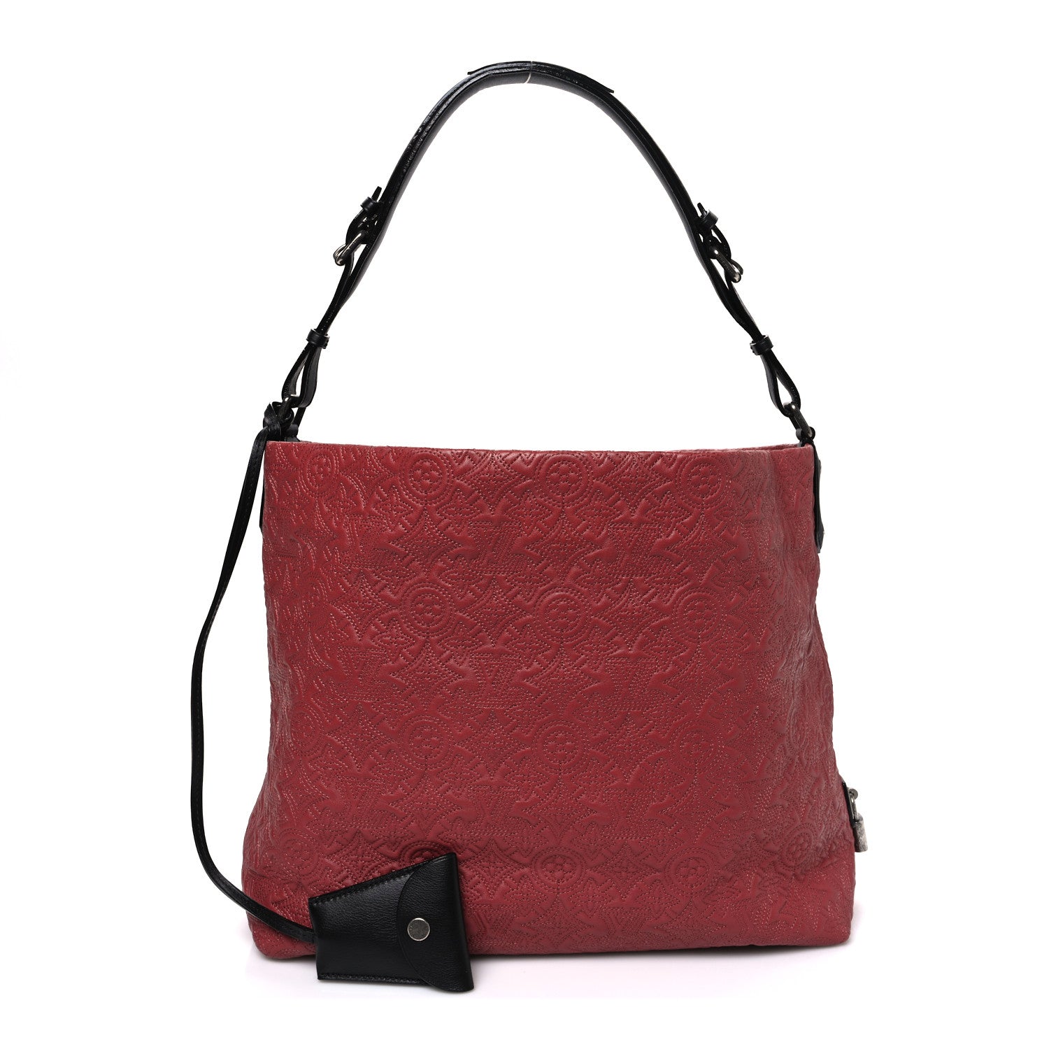 Monogram Lambskin Antheia Hobo PM Framboise