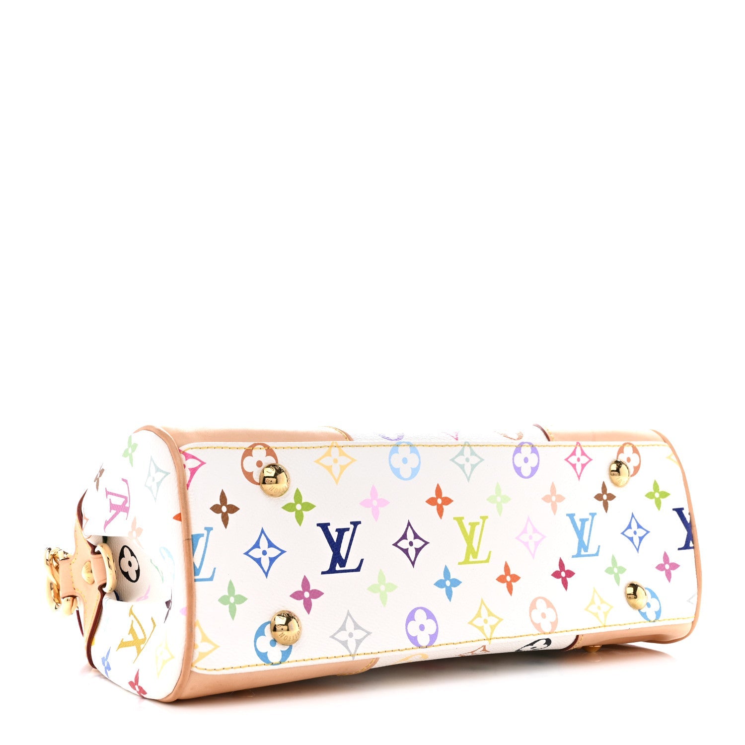 Monogram Multicolor Beverly MM White