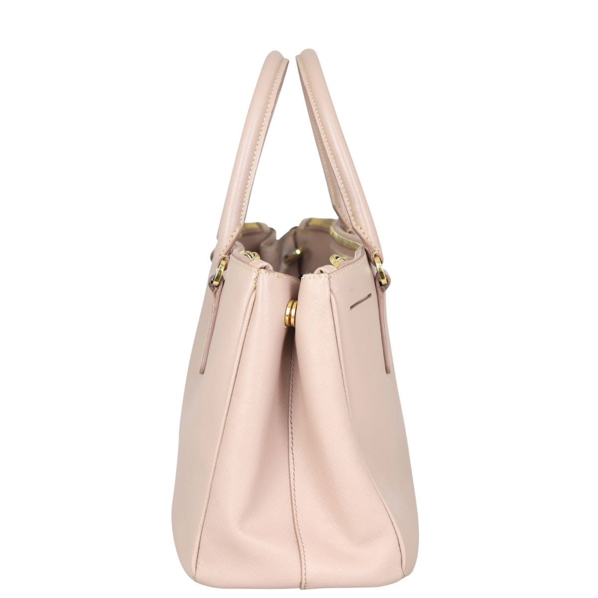 Prada Saffiano Lux Galleria Double Zip Tote Small