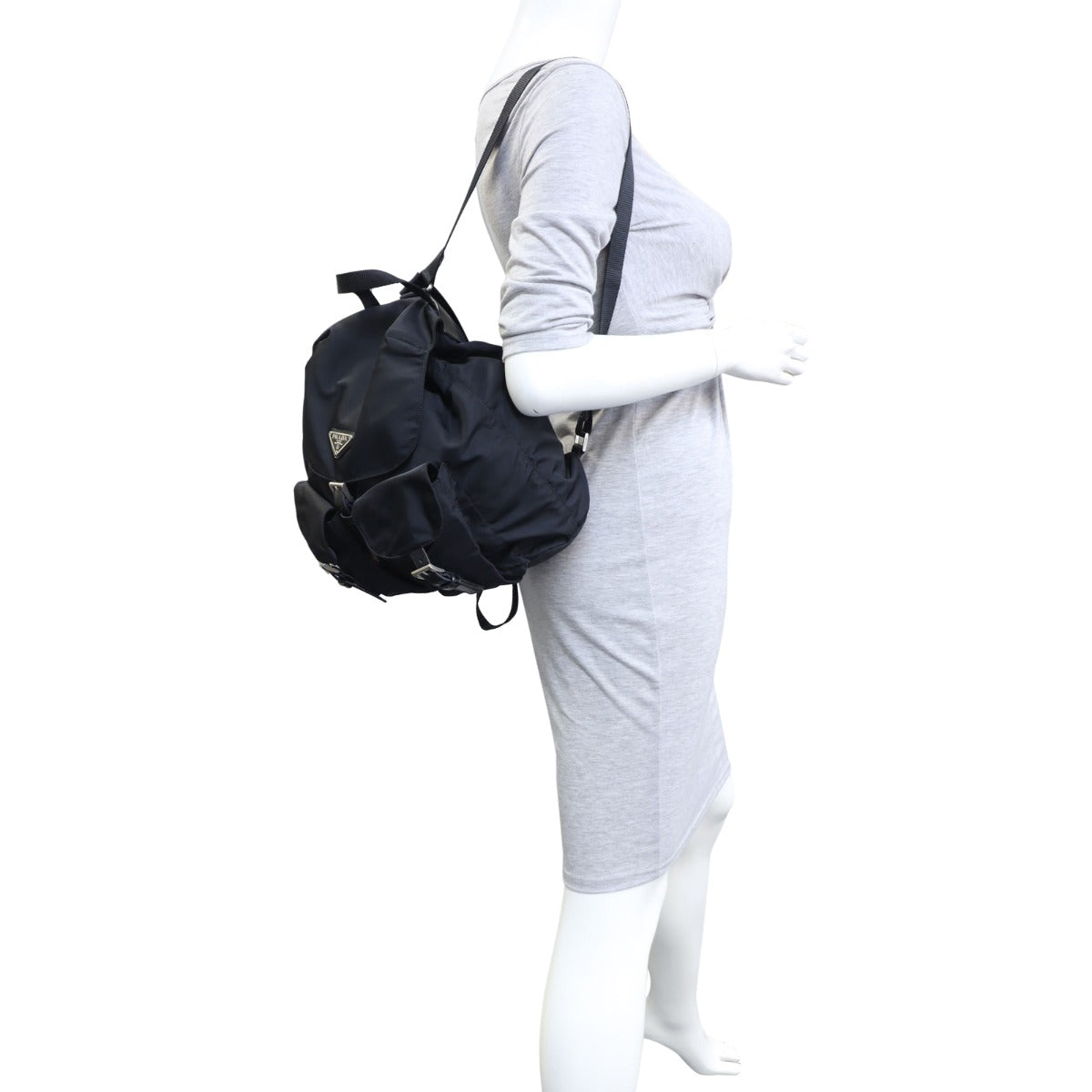 Prada Tessuto Drawstring Backpack