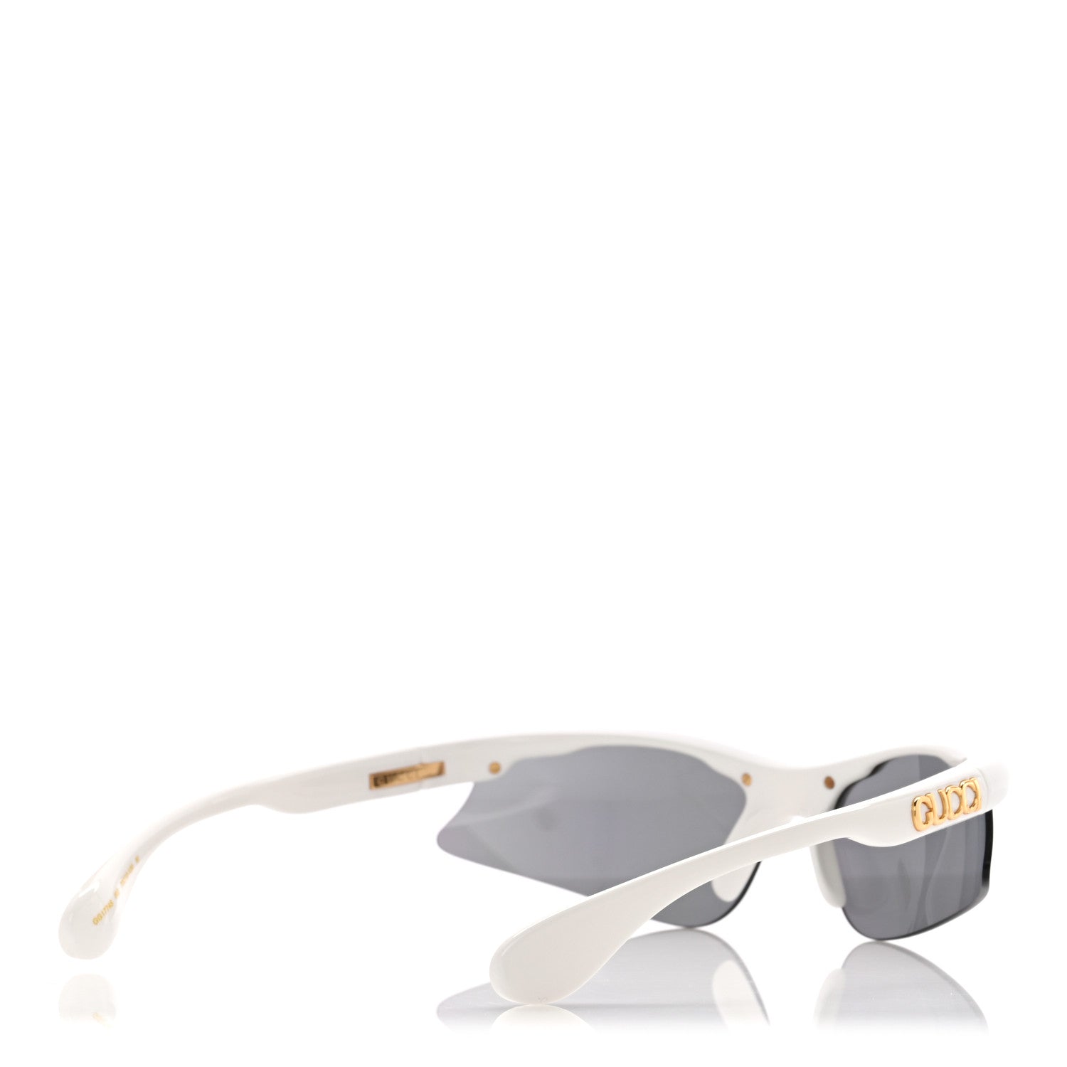 Mask Shaped Frame Sunglasses GG1774S White