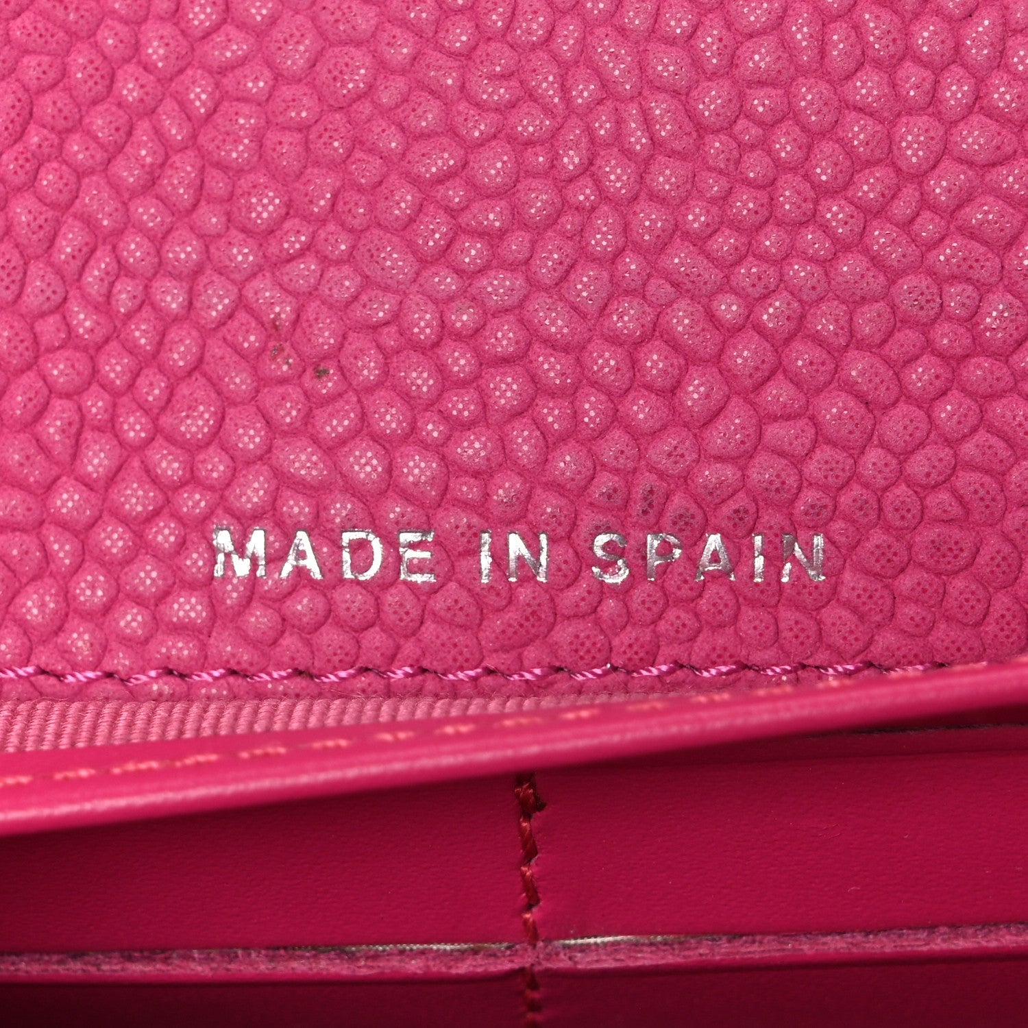 Caviar Quilted Large Gusset Flap Wallet Pink