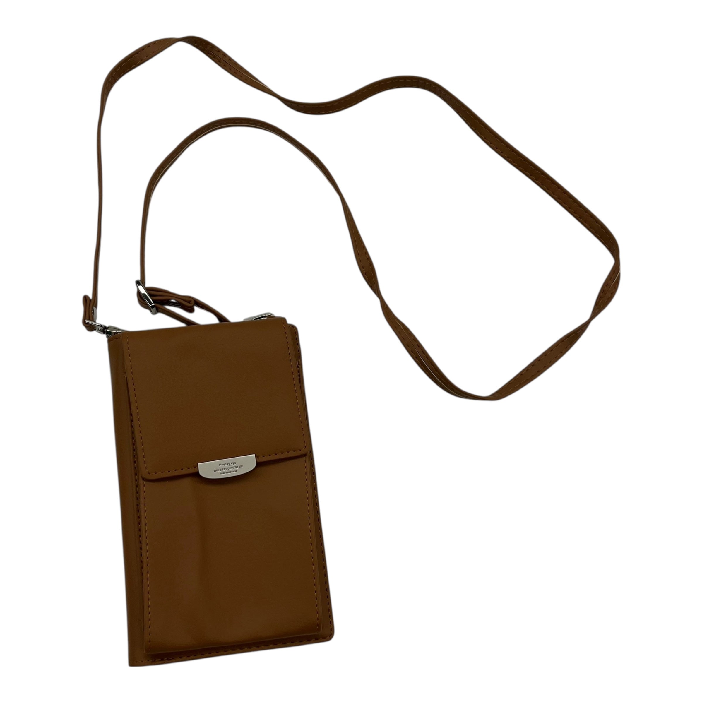 Crossbody By Clothes Mentor In Brown, Size:Small