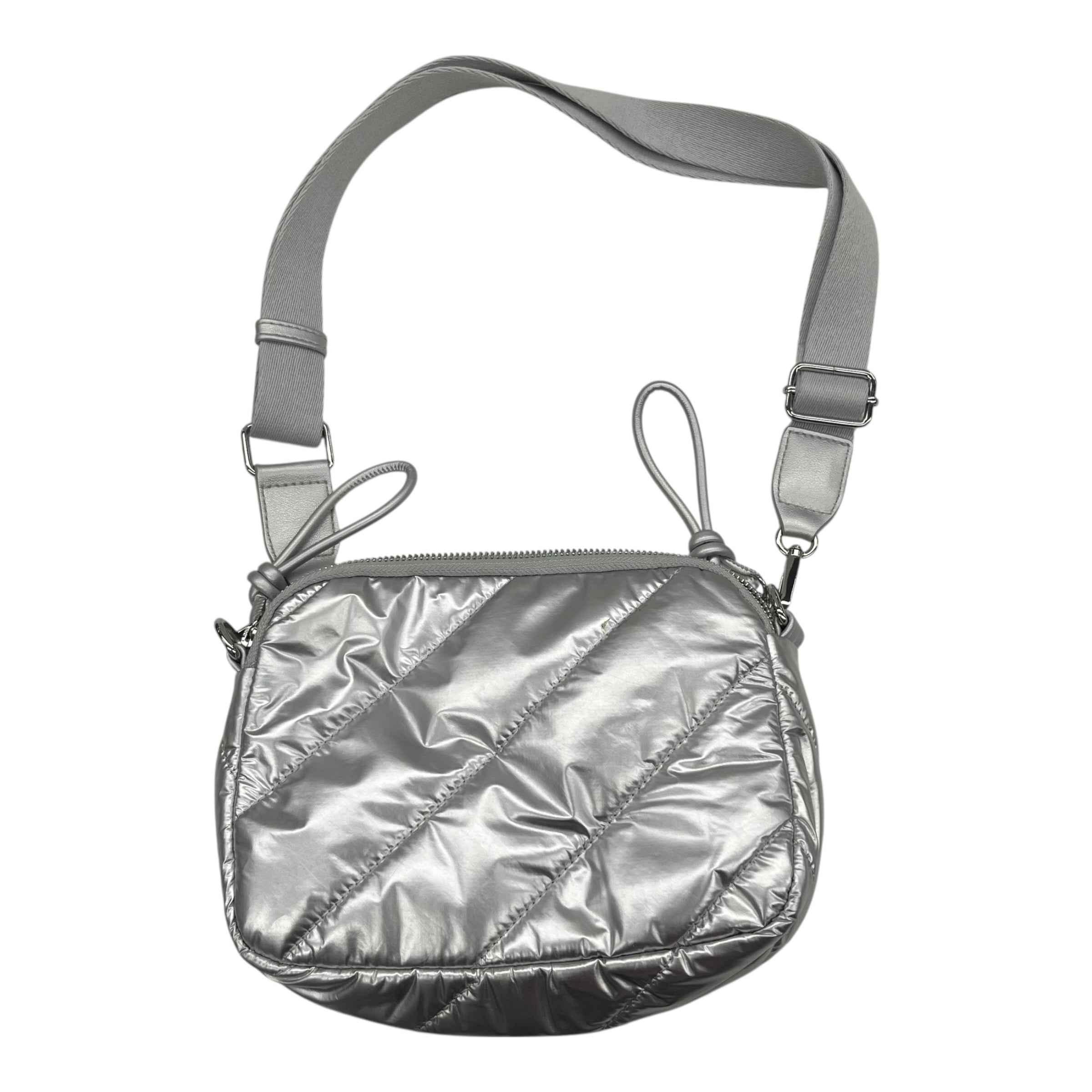 Crossbody By On 34Th In Silver, Size:Medium