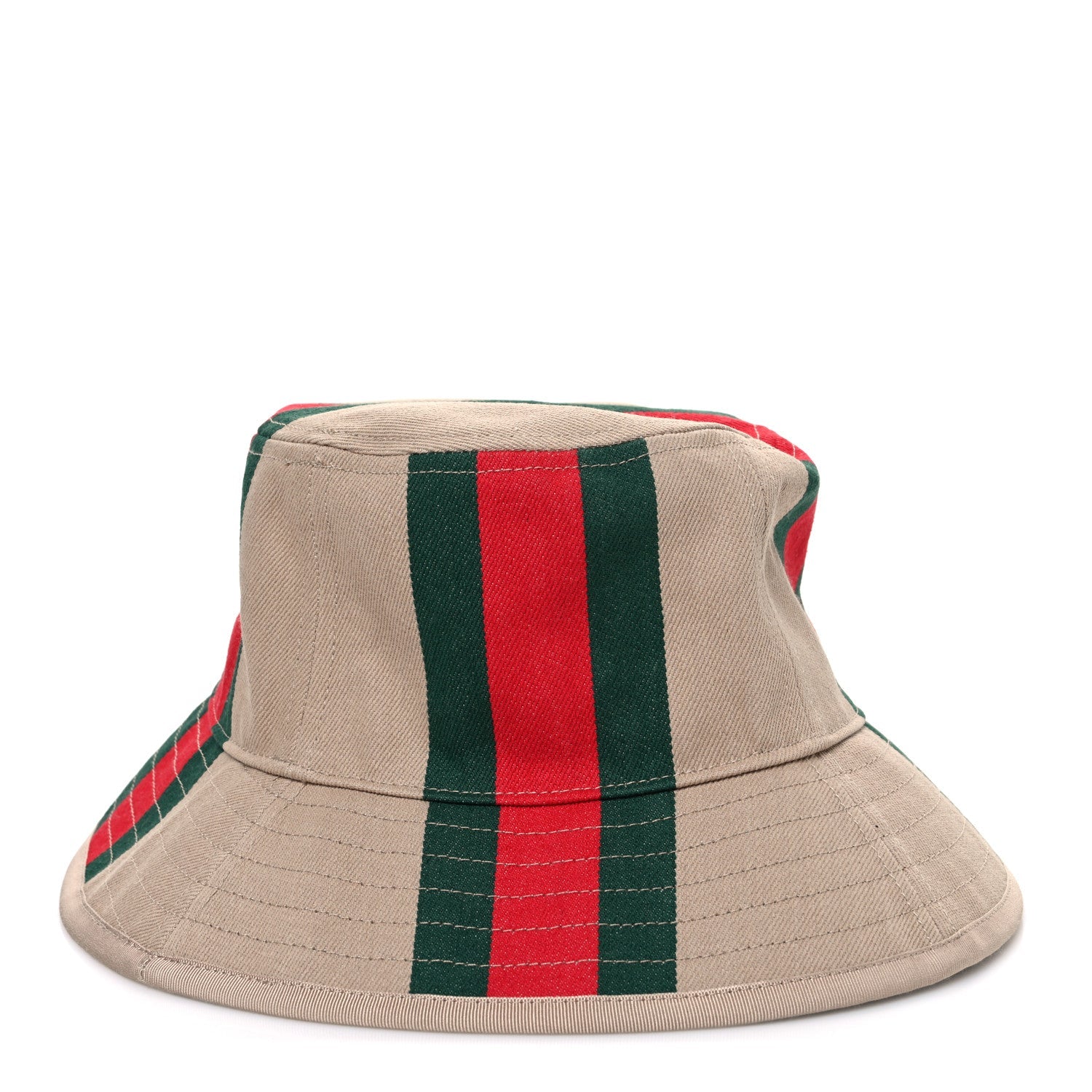 Monogram Canvas Web Bucket Hat M Beige