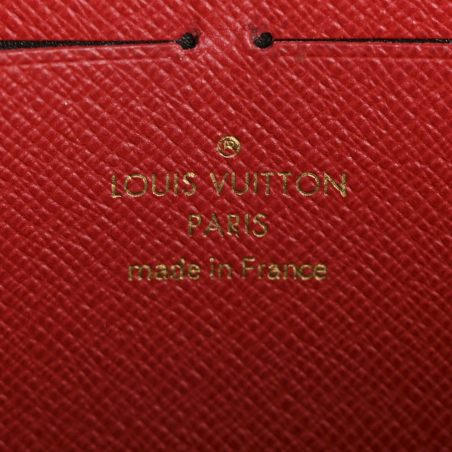 Monogram Retiro Zippy Wallet Cherry