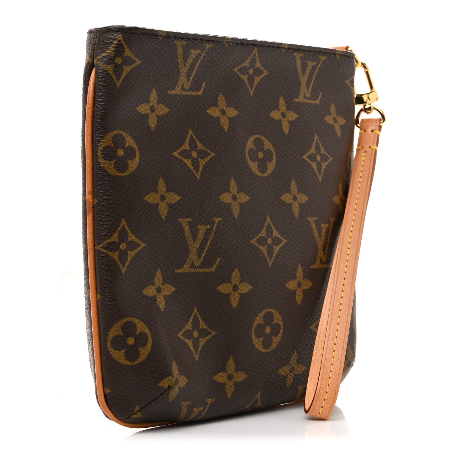 Monogram Partition Wristlet