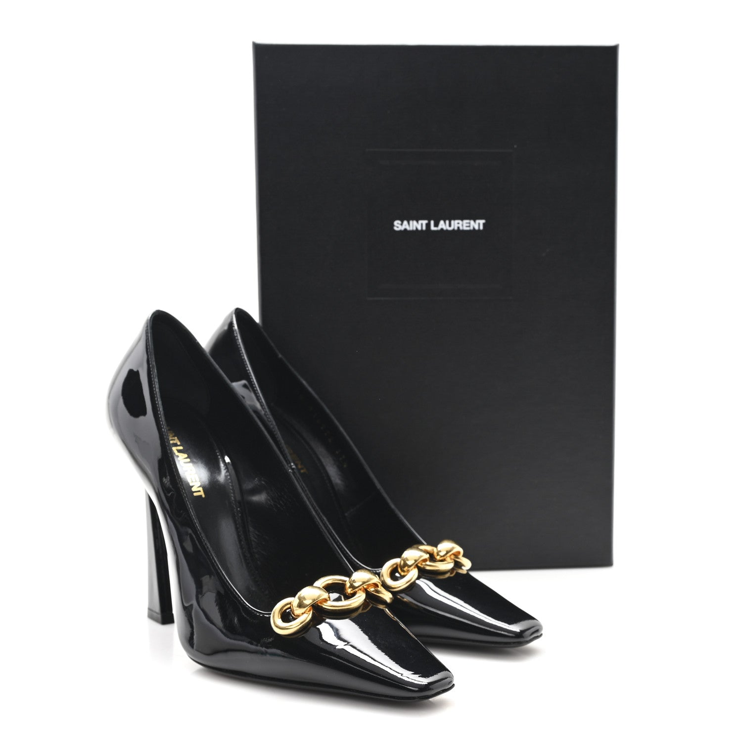 Patent Silvana 110mm Pumps 37.5 Black