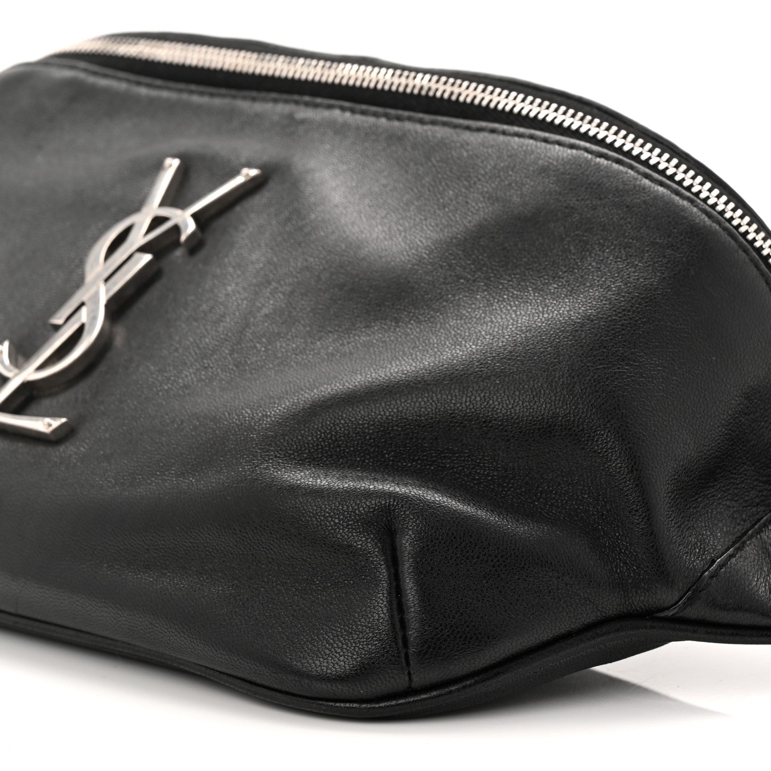 Calfskin Monogram Belt Bag Black