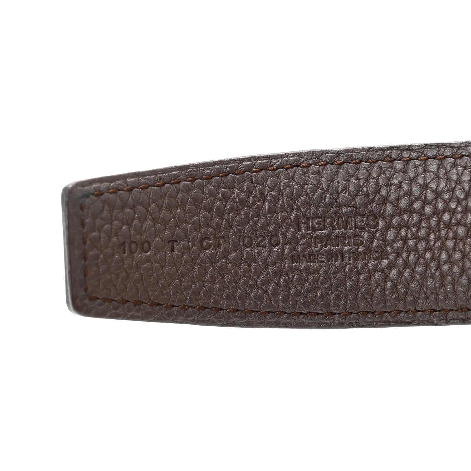 Box Togo Reversible 32mm H Belt 100 40 Black Chocolate
