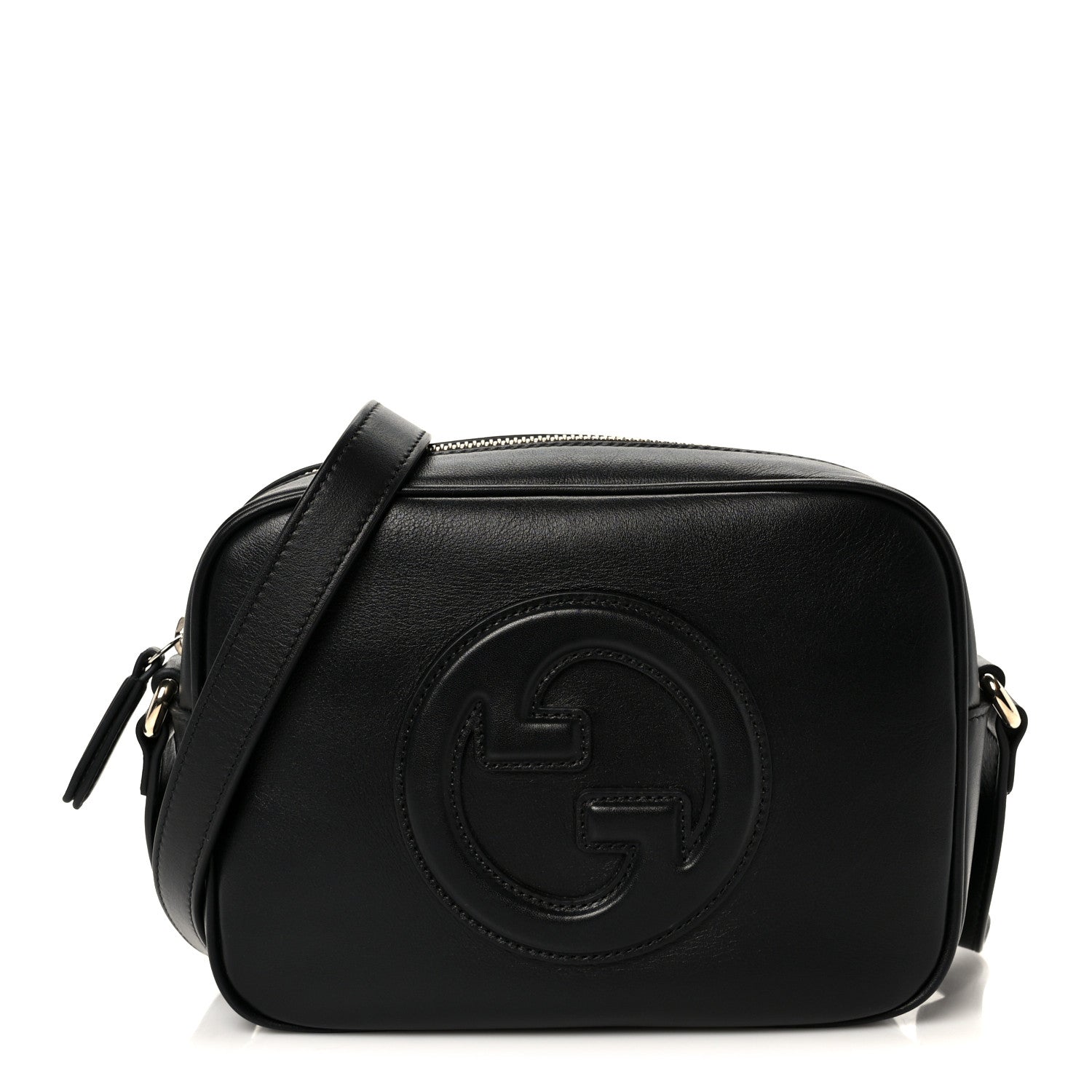 Sweetbread Calfskin Mini Blondie Bag Black