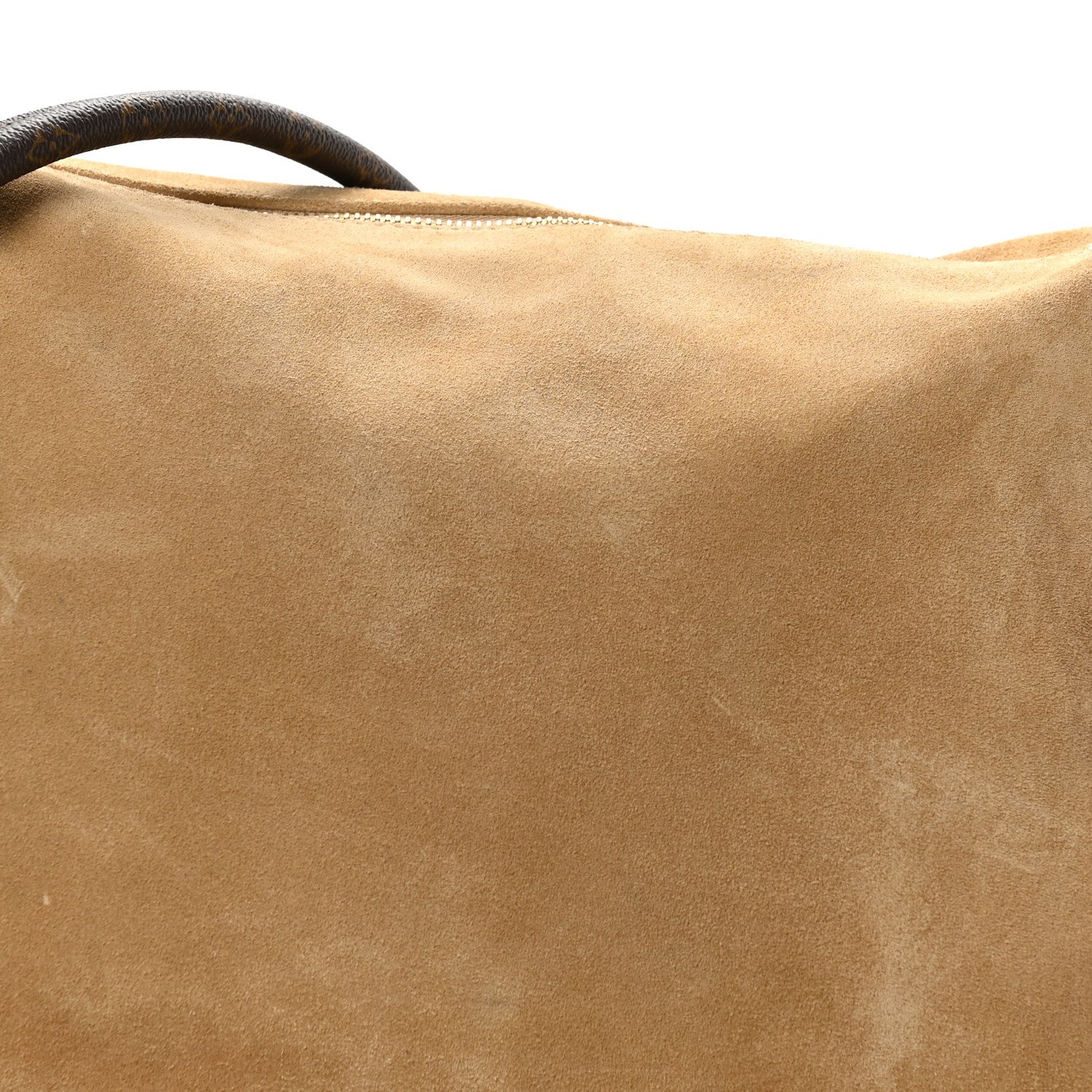 Suede Monogram Express MM Hazelnut