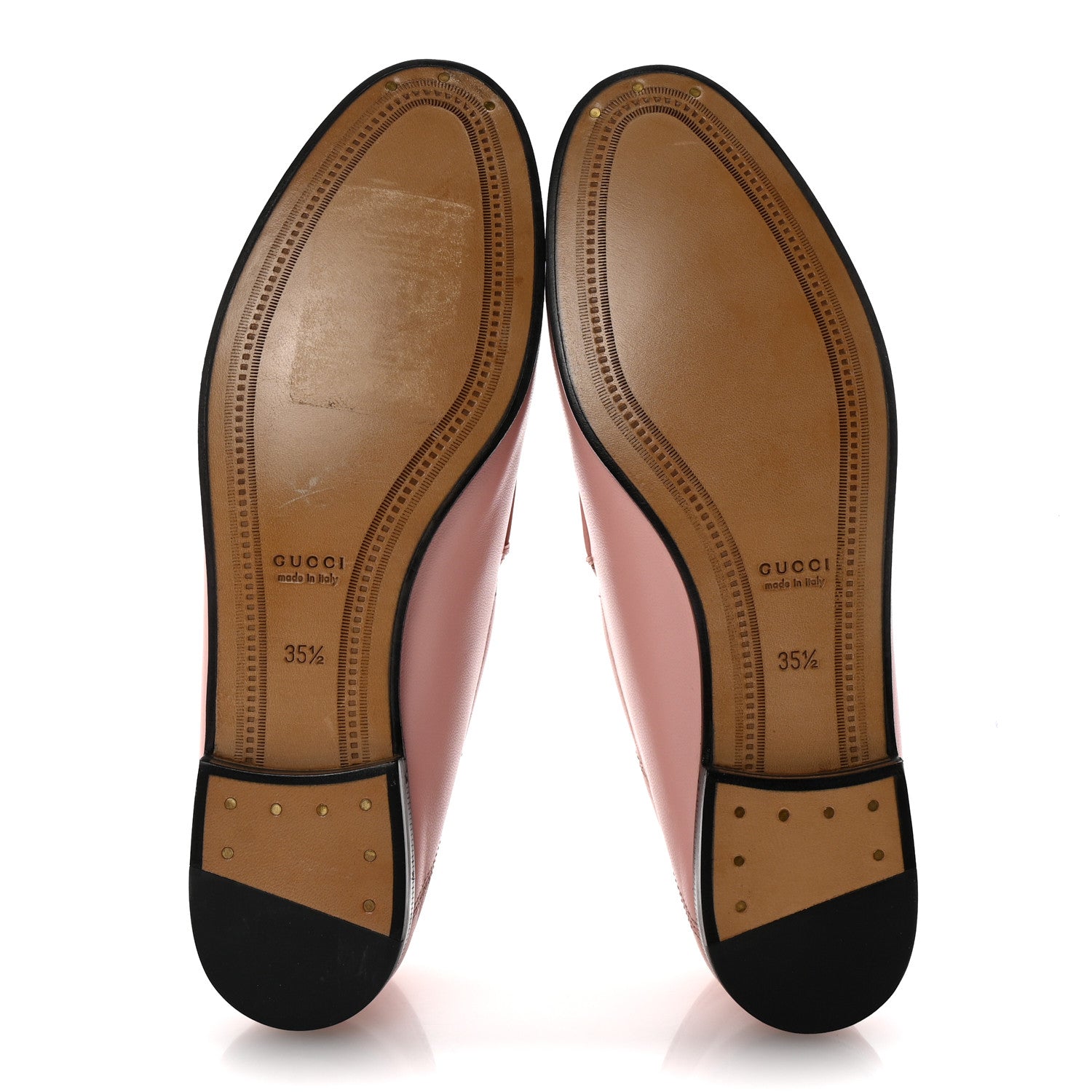 Lambskin Womens Brixton Horsebit Loafers 35.5 Perfect Pink