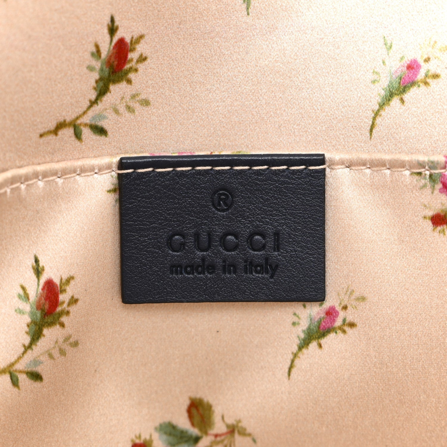 Denim Matelasse Small Pearly GG Marmont Shoulder Bag Blue