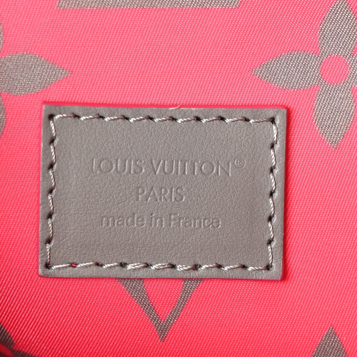 Monogram Glow Up Keepall Bandouliere 35 Grey Pink