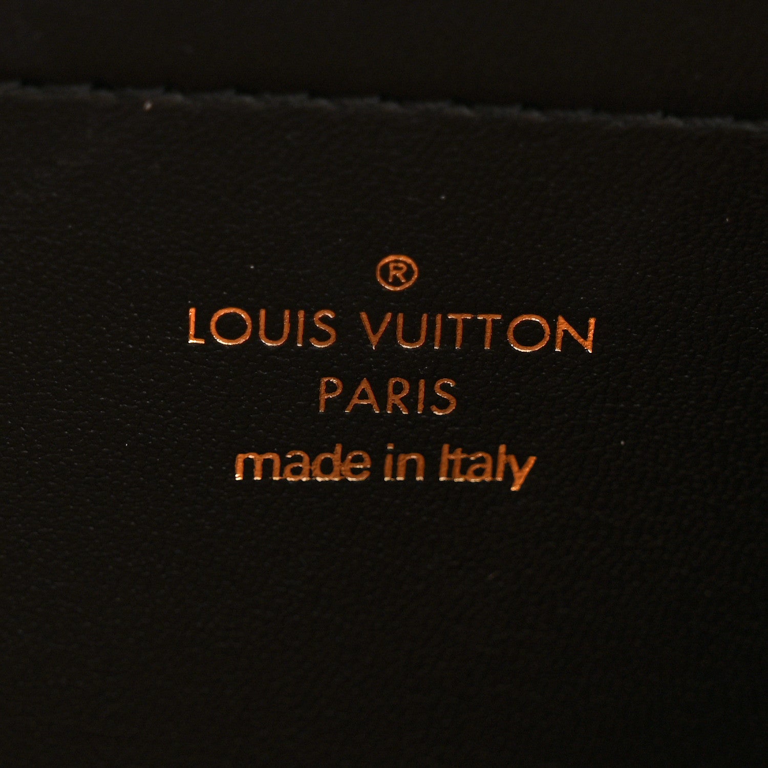 Lambskin Embossed Monogram Pochette Coussin Black