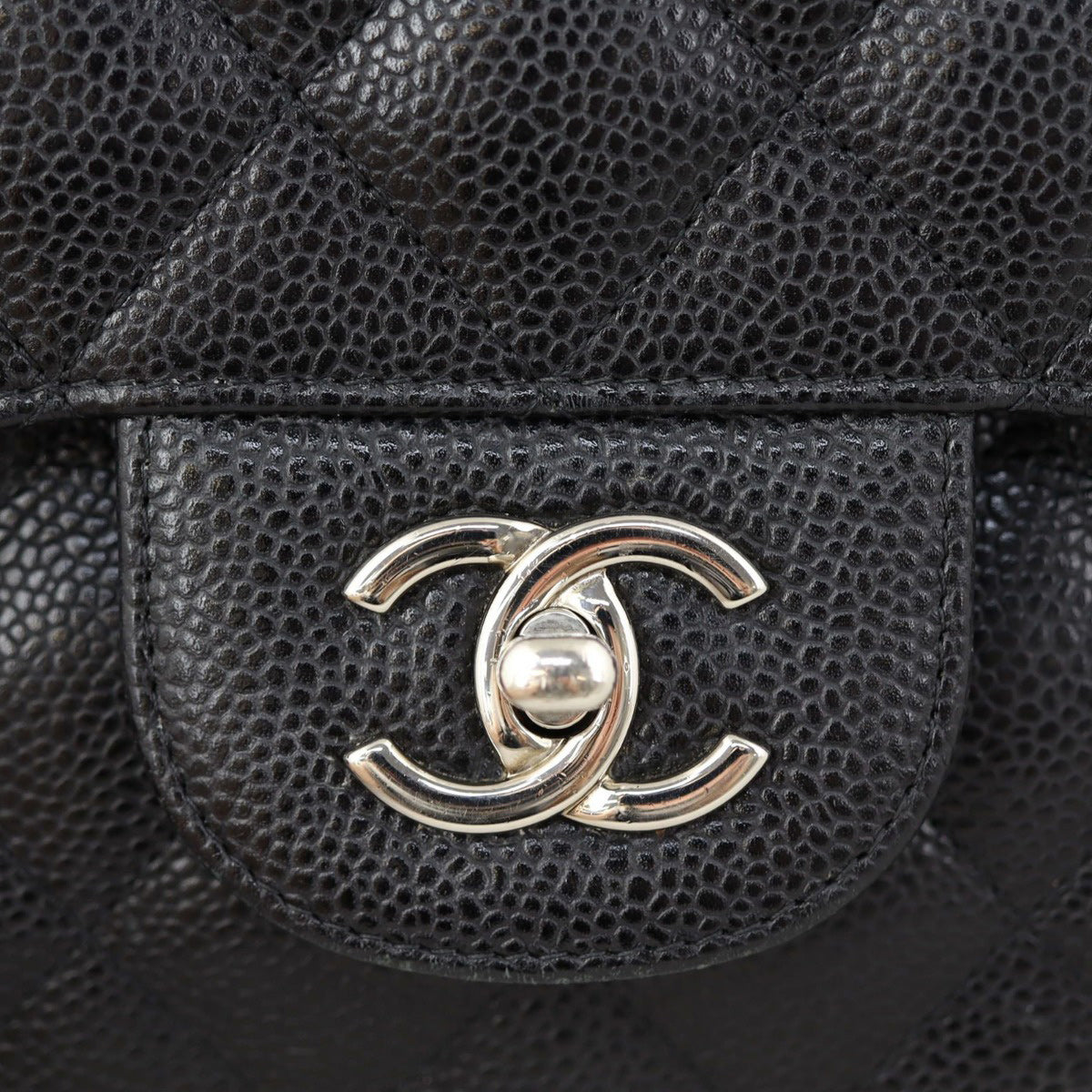 Chanel Classic Double Flap Jumbo | Black 19 Series
