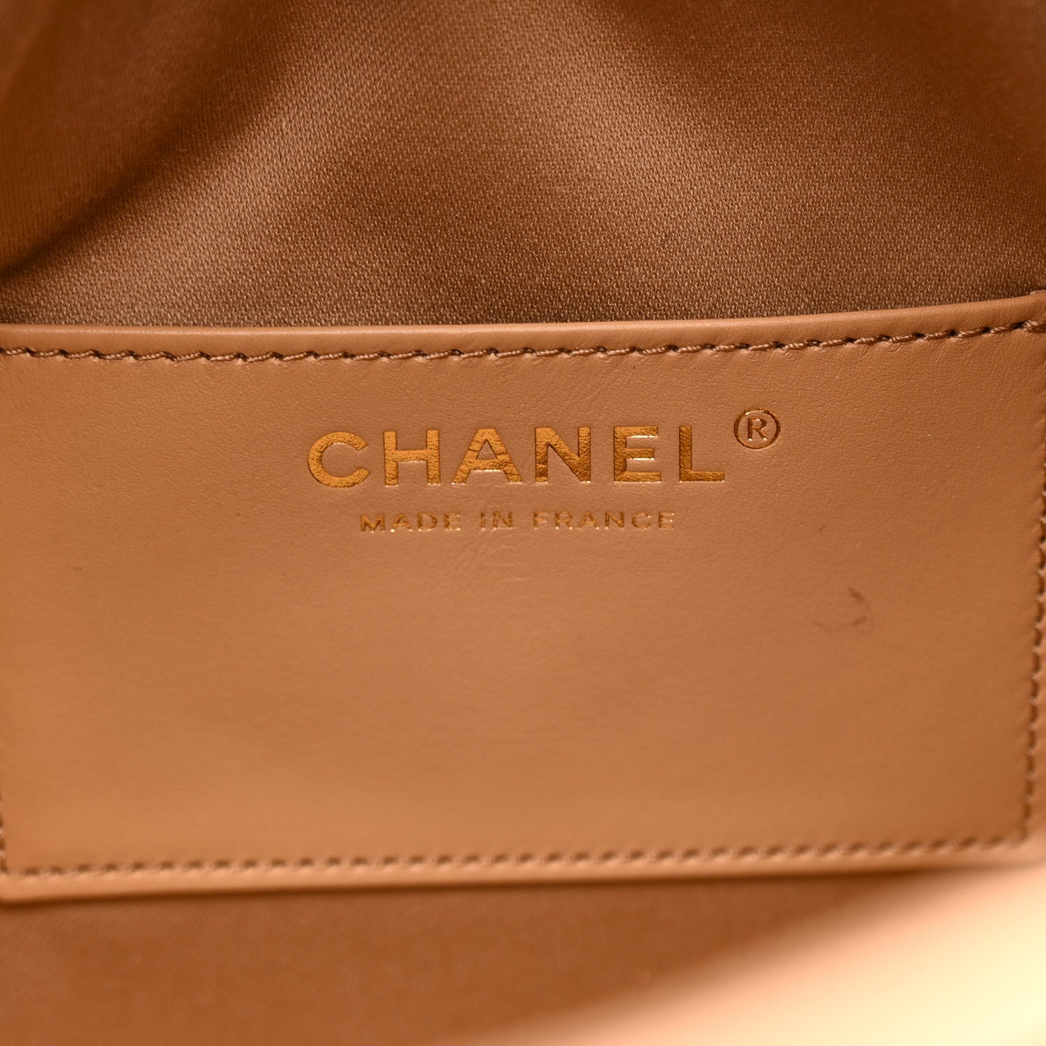 Caviar Quilted Small Chanel 25 Handbag Dark Beige