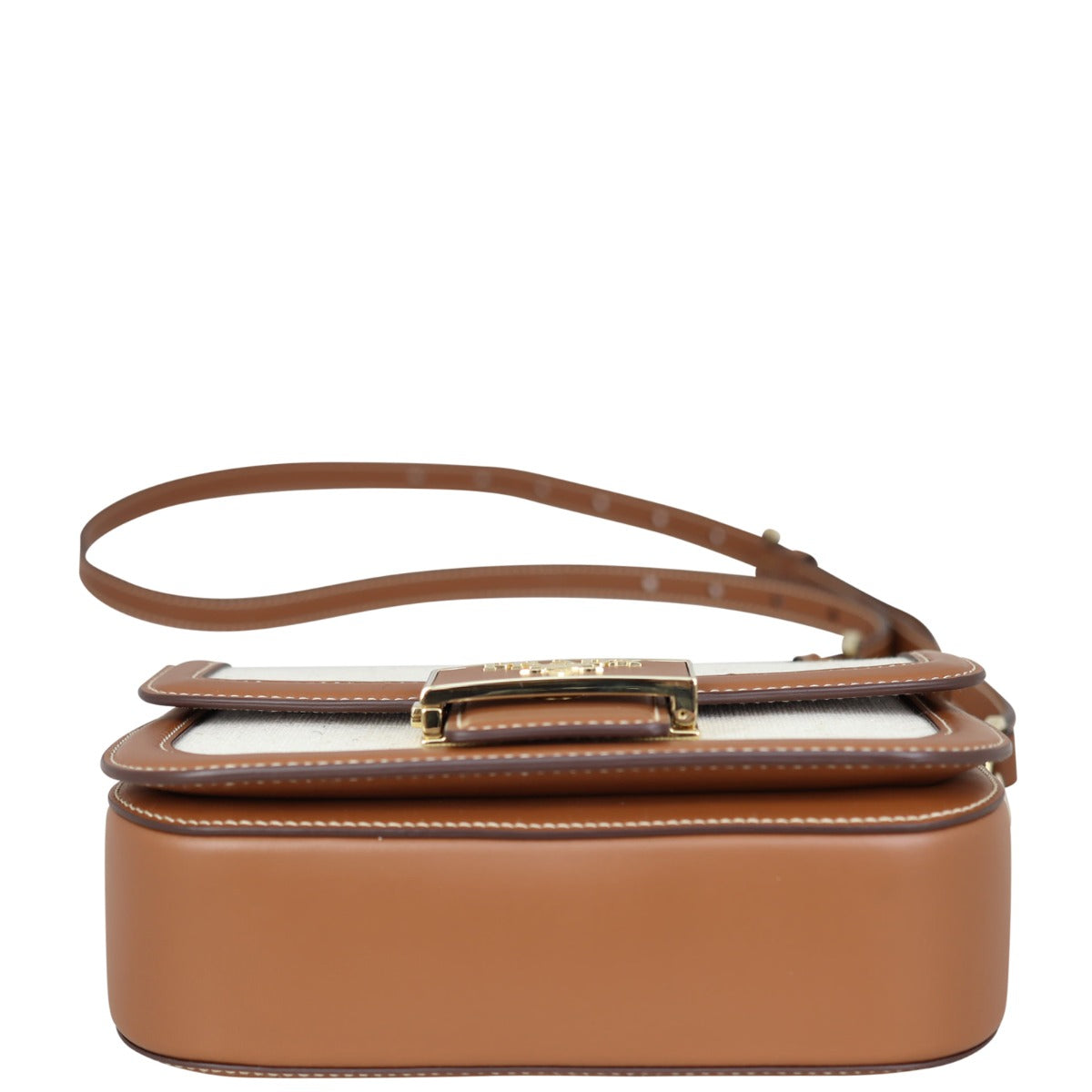 Prada Emblème Logo Plaque Shoulder Bag