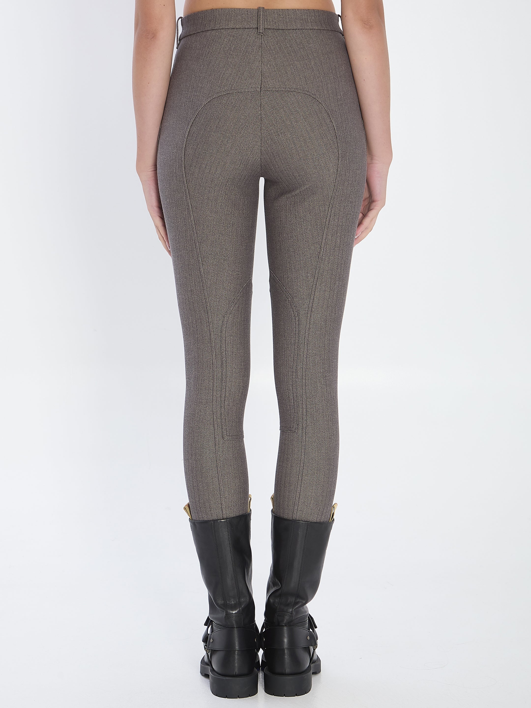 stretch cotton jodhpur trousers