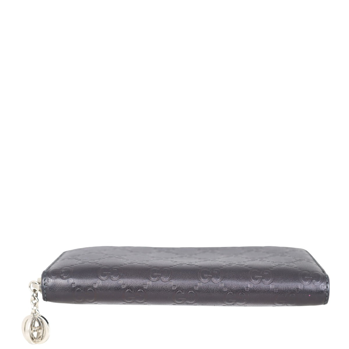 Gucci Guccissima Twins Zip Around Wallet Large