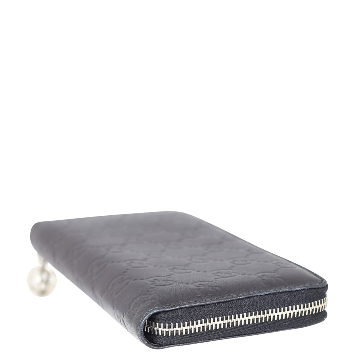 Gucci Guccissima Twins Zip Around Wallet Large
