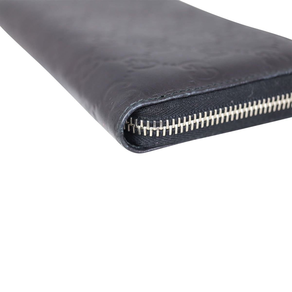 Gucci Guccissima Twins Zip Around Wallet Large
