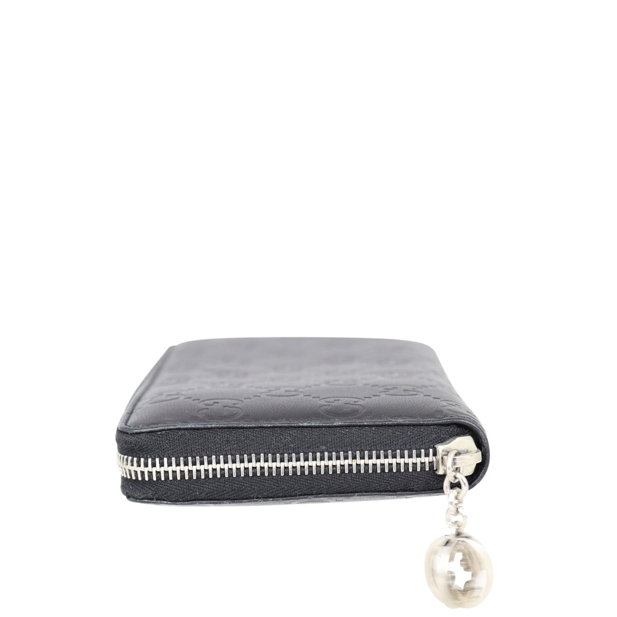Gucci Guccissima Twins Zip Around Wallet Large