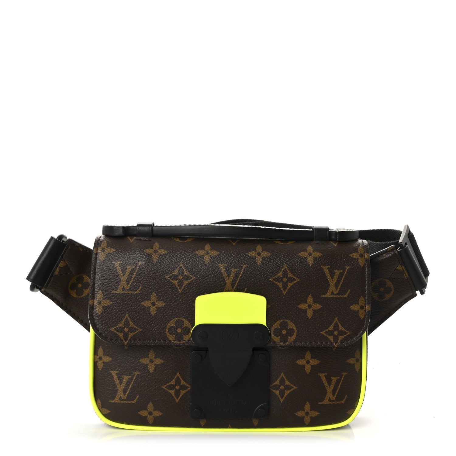 Monogram S Lock Sling Bag Florescent