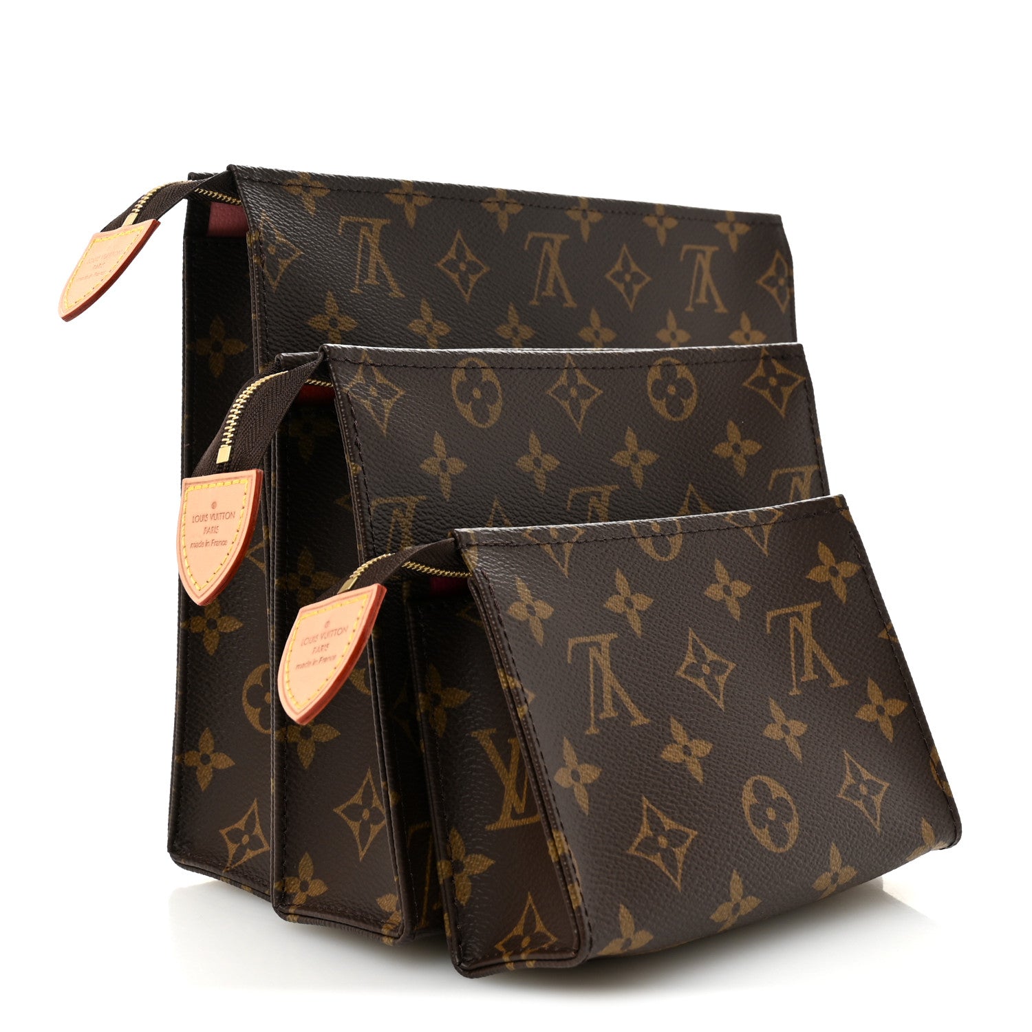 Monogram Trio Toilet Pouch Set